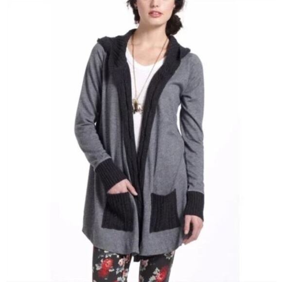 Vanessa Virginia Mixed Herringbone Cardigan - Picture 7 of 7